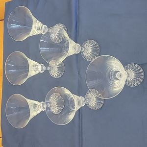 Mikasa The Ritz vintage wine glasses